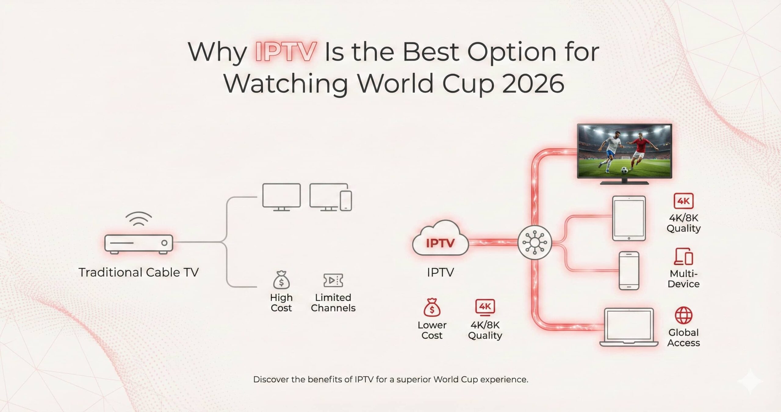 Why IPTV Is the Best Option for Watching World Cup 2026