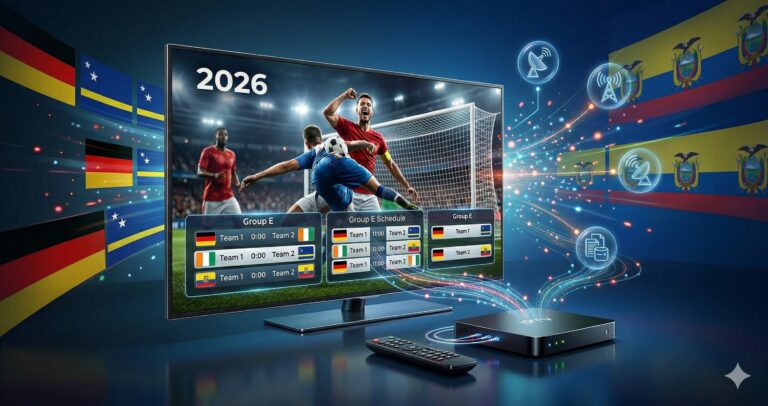 IPTV for Group G: 2026 World Cup